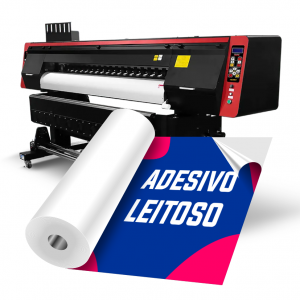 Adesivo vinil leitoso impresso • Adesivo vinil leitoso • Metro² personalizado • Impressão digital   